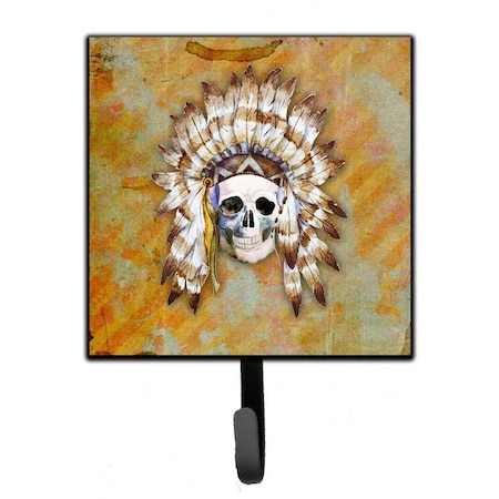 Jensendistributionservices Day of the Dead Indian Skull Leash or Key Holder MI1711704
